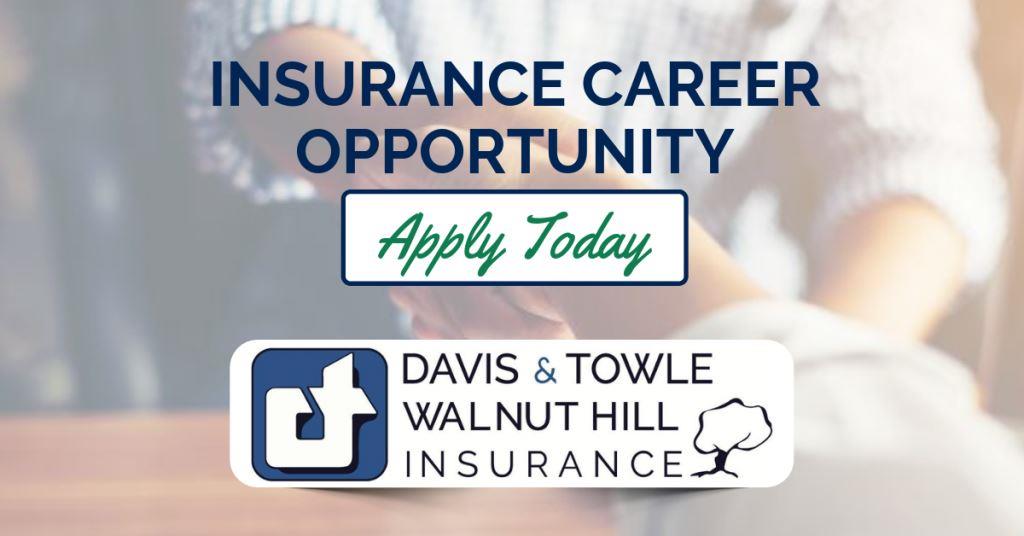 Insurance Career Opportunity